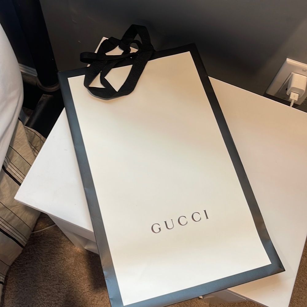 Authentic Gucci Shopping Bag